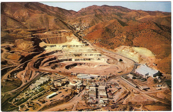 phelps dodge copper mine 1950 lowell